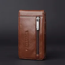 Новые модные туфли из натуральной кожи; Для мужчин Повседневное поясная сумка крюк/ремень Fanny Pack Мужской Хип бум кошелек-чехол для мобильного мобильный чехол для телефона сумка-чехол