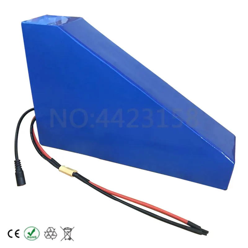 Clearance 60V Triangle Ebike Battery 60V 1800W 2000W 3000W lithium Bike Battery Use LG Cell 60V30AH Electric Bike Battery With Charger 3