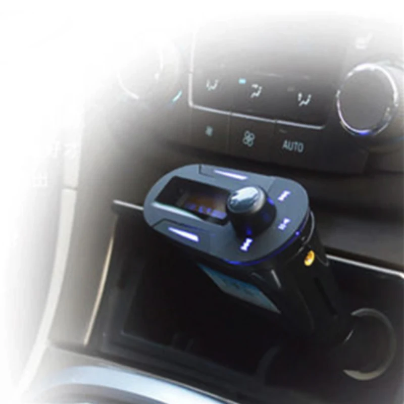 Автомобильный MP3-плеер Радио адаптер FM передача беспроводной Handsfree модулятор Автомобильный стерео с двойным USB быстрым зарядным устройством SD автомобильные аксессуары