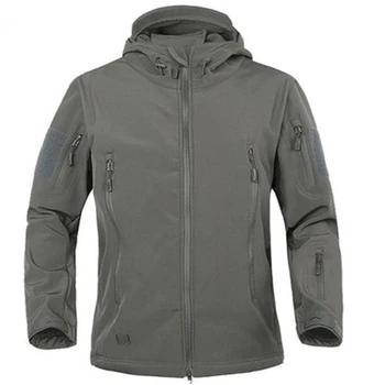

XingDeng outing Waterproof Windbreaker Jacket Raincoat Hunt Camouflage Coat Military Clothes Army Men Outerwear Coats