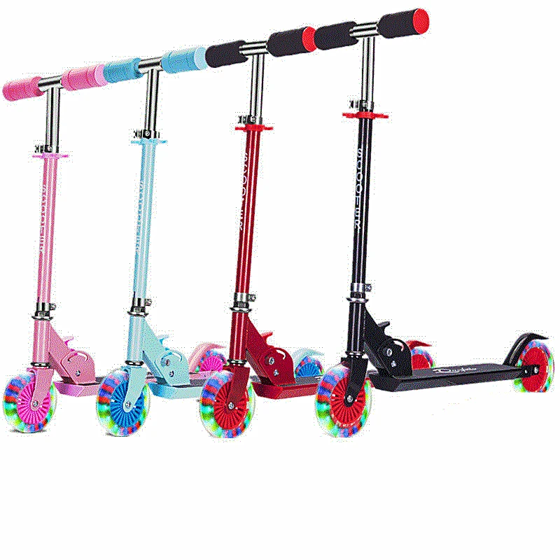 

Children Scooter Tricycle Kick Scooter Adjustable Children Foot Scooter Folding Kids Scooters Best Gifts Patinete for Boys Girl