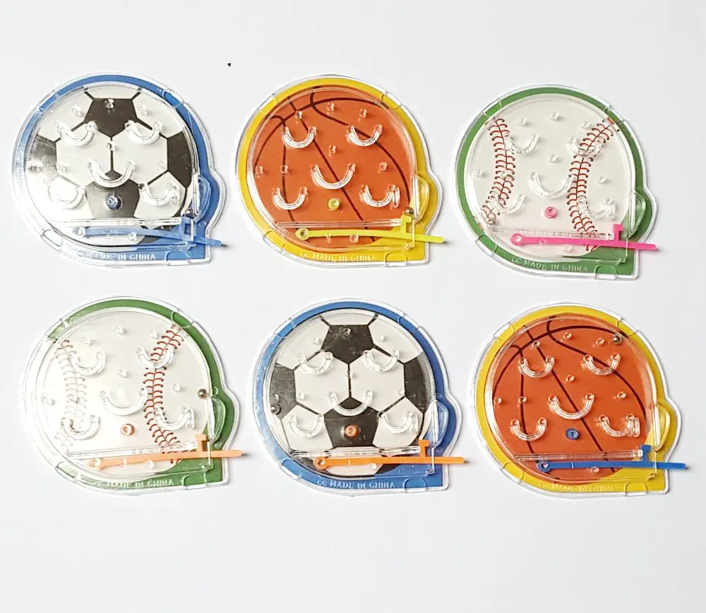 

6X Ball Pinball Game 325 596 Pinata Football Basketball Baseball Toy Loot Party Bag Fillers Kids favor Gift Gag School Novelties