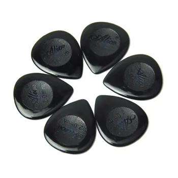 

50pcs Heavy 2mm Teardrop Black Guitar Picks Plectrums For Electric Guitar Jazz