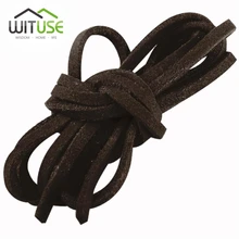 WITUSE Flash Deal! 10 шт. 1 м 3 мм Saux замшевый кожаный шнур веревочный ремешок шнур для ожерелья браслет ремесло DIY