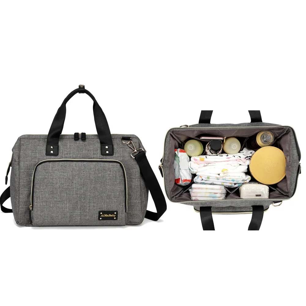 

Maternity Bags For Mother Baby Stroller Bag Diaper Handbag Aimababy Large Diaper Bag Organizer Brand Nappy Bags Baby Travel