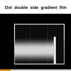 Двойной способ изменения цвета пленка градиент белые точки эффект полу-уединение виниловая пленка самоклеющаяся Наклейка Фольга для