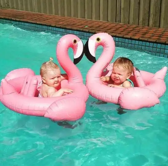 2016-Baby-font-b-Pink-b-font-Flamingo-Swimming-Ring-Inflatable-Swim-Float-Water-Fun-Pool