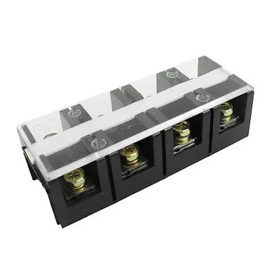 

Dual Row 8 Screw Terminal Electric Barrier Block Connector AC 660V 60A