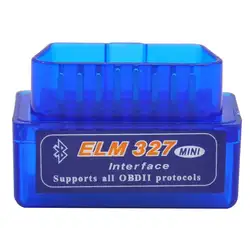 ELM327 V1.5 Bluetooth OBD2 мини ОДБ OBD 2 II ELM 327 PIC18F25K80 читатели Код Scan Инструменты диагностики автомобилей Авто сканер автомобильной