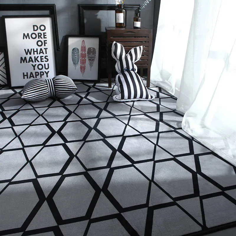 Ковер для спальни коврик черного цвета для гостиной tappeto alfombra tapis dywan tapis salon tapete para sala chambre прямоугольные ковры