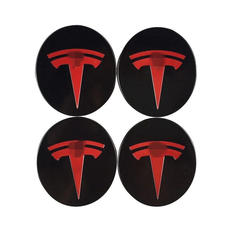 Для Tesla модель 3 красный+ черный нержавеющая сталь крышки ступицы колеса Крышка+ 20 шт. гайки колеса