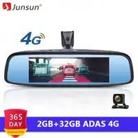 Junsun 4G Special RearView Mirror 2GB RAM Car DVR ADAS Android GPS Navi Auto 1080P Video Recorder Camera Dashcam avtoregistrator