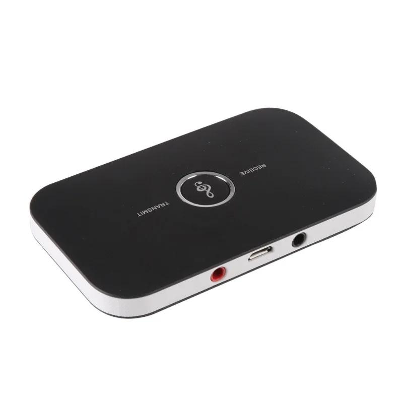 

Universal Bluetooth 3.5mm Stereo Transmitter Receiver Adapter 2 in 1 Wireless Audio Adapter Output for Headphones TV Computer Y