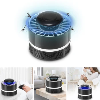 

LED Mosquito Killer Lamp Bionic Purple Light USB Powered Photocatalyst Mosquito Trap Lamp Pest Insect Night Light For Baby