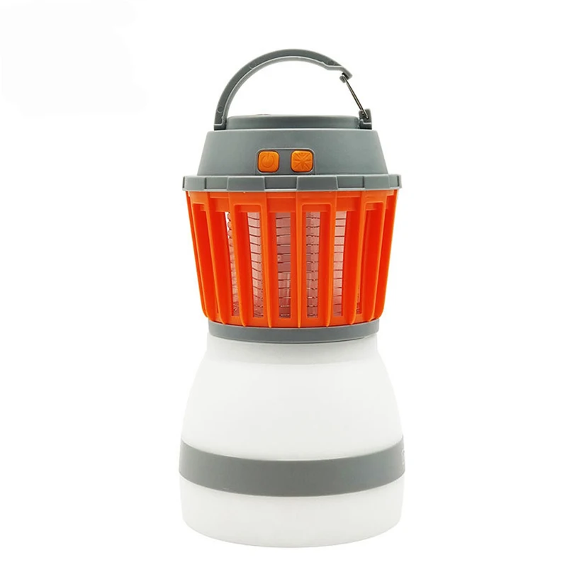 

New outdoor mosquito killer electric shock type solar led mosquito killer lamp usb multi-function waterproof mosquito repellent