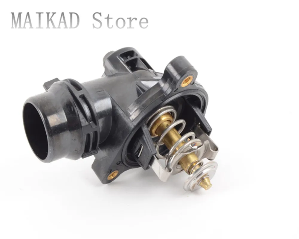 Thermostat With Gasket N46 for BMW E81 E82 E87 E88 116i 118i 120i 125i
