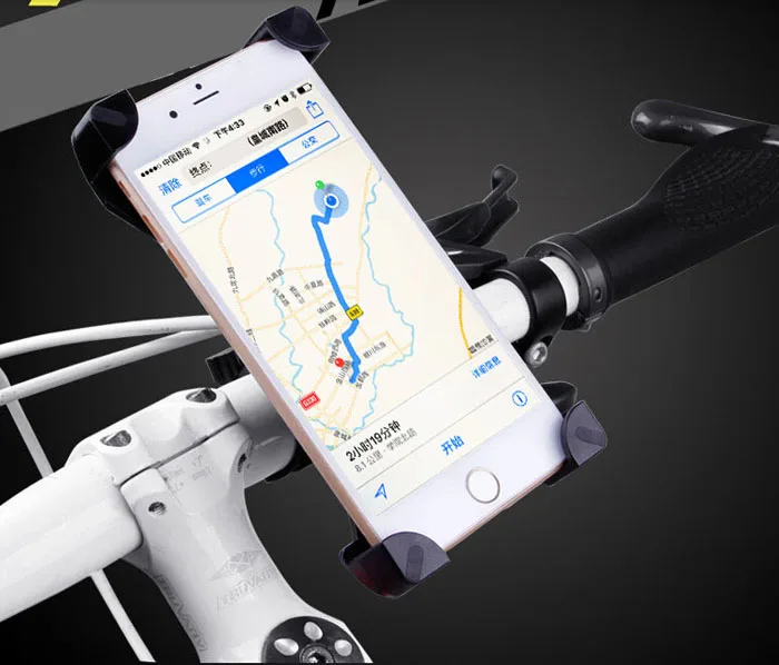 Adjustable Mobile CELL PHONE HOLDER Bike Bicycle Handlebar Mount Stands For Xiaomi Redmi Note 4X For