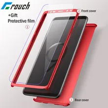 

Crouch 360 Full Degree Cover Phone Case For Samsung S7 Note 8 5 S6 S7 Edge Case For Samsung Galaxy S8 S9 Plus Shockproof Case