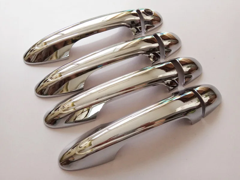 For toyota rav4 2014+ hilux revo innova fortuner 2016 +  ABS CHROME DOOR HANDLE COVER Auto ACCESSORIES Free shipping (8)