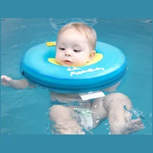 Детский Надувной Детский безопасный плавательный круг, детский ошейник для шеи, плавательный круг, аксессуары для бассейна, Прямая поставка, игрушки для купания