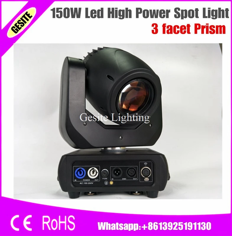 2 шт./лот светодиодный прожектор gobo с движущейся головкой 150 Вт|stage light|led stage lightgobo