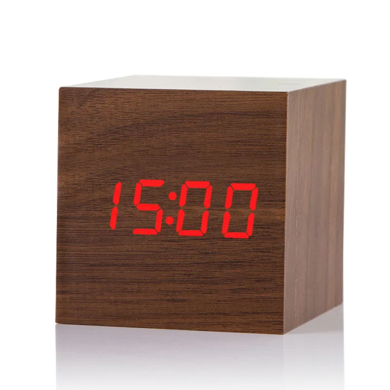 2017 Akoestische Controle Alarm Hout cube Klok LED Kalender Creatieve Thermometer Elektronische display Slaapkamer Student tafel horloge kit in 2017 ... 2017 Akoestische Controle Alarm Hout cube Klok LED Kalender Creatieve Thermometer Elektronische display Slaapkamer Student tafel horloge kit in 2017 ...