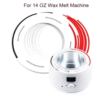 

10Pcs/Pack Hair Removal Wax Strip Melt Wax Pot Washer Cleaner Protector Shaving Accessory 14 OZ For Women Men Skin Body Care Set