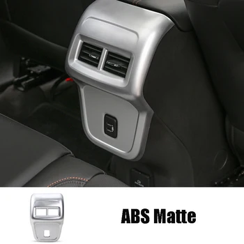 

ABS Matte For Chevrolet Equinox 2017 2018 Car Back Rear Air Condition outlet Vent frame Cover Trim accessories styling 1PCS