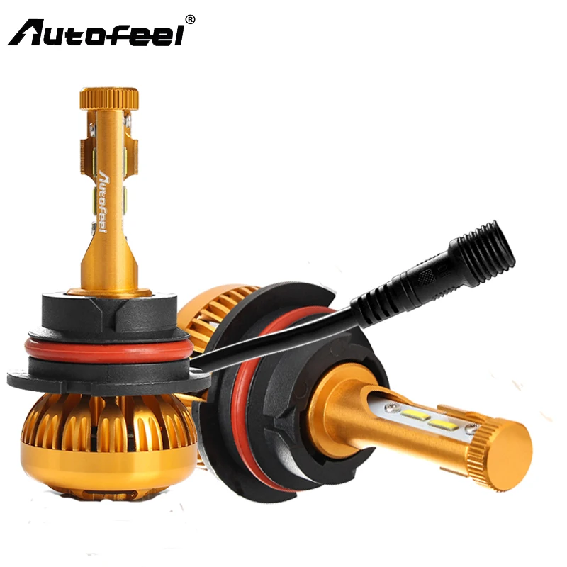

Autofeel 9007 HB5 12V 84W 16000LM Car-styling Led Headlights Bulb Hi-Lo Beam Automotive 6500K White Light Sourcing LAMP 2017