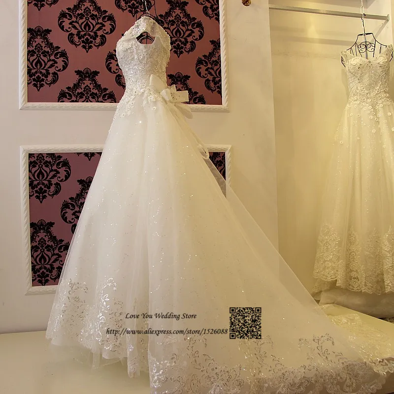 plus size sequin wedding dress