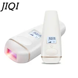 JIQI IPL лазерная эпиляция машина USB перезаряжаемая женский эпилятор тело подмышки волосы бритва Depilador ЖК-дисплей бикини триммер