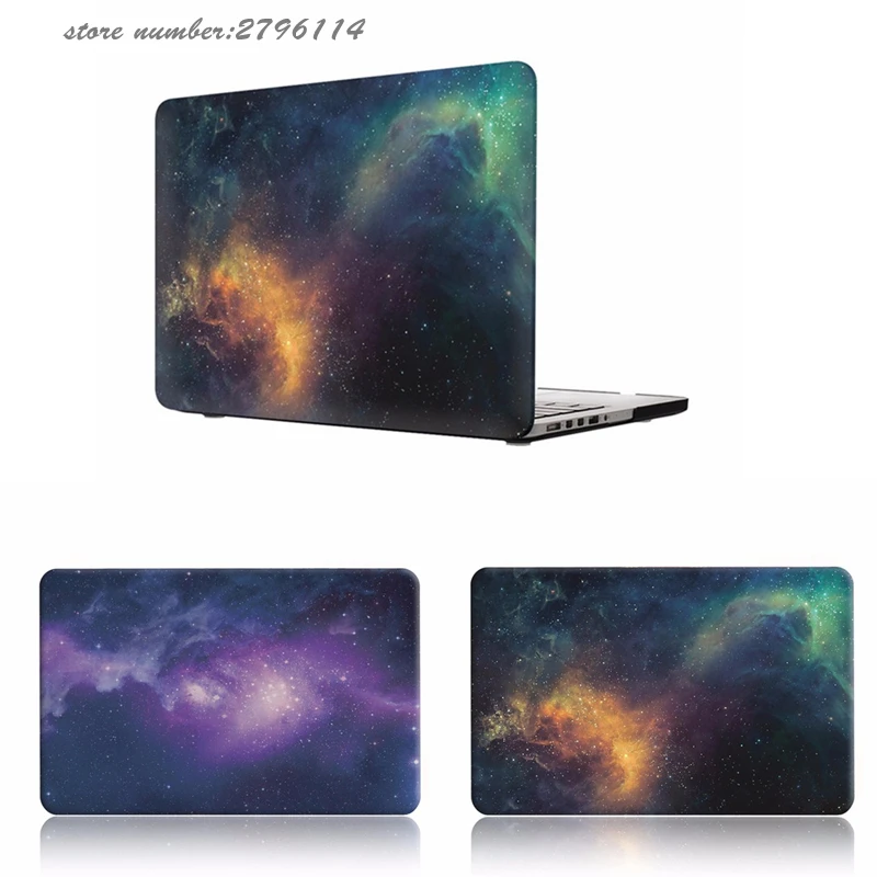 Star Hard Laptop Case for Apple Macbook Air Pro Retina 11 12 13 15 Laptop Bag for Mac book Air 13 Cover Case Shell,Drop Shipping