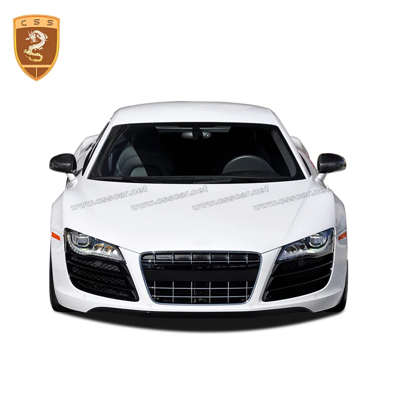 Комплект для сухого кузова из углеродного волокна audi R8 передний диффузор губ