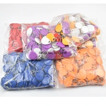 500 шт./пакет брелок для ключей 125 кГц EM4305 близость ABS метки чтение и запись перезаписываемый Дубликатор копировальный аппарат контроль доступа