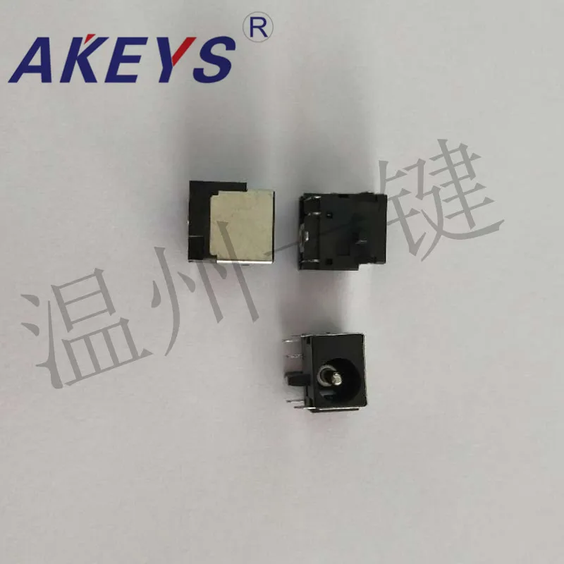 

10 PCS DC power socket DC power seat DC-004C five-foot 5P pin pin fixed foot DC first half pack