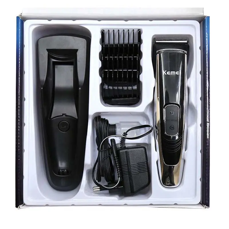 Kemei KM-966 инструменты для стрижки волос мужские профессиональные электрические машинки для стрижки волос всего тела Триммер для мытья волос