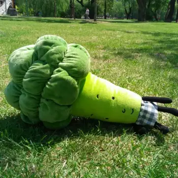 

60cm New cartoon plush green Broccoli pillow plush toys cloth doll vegetable birthday gift for children kids baby toys