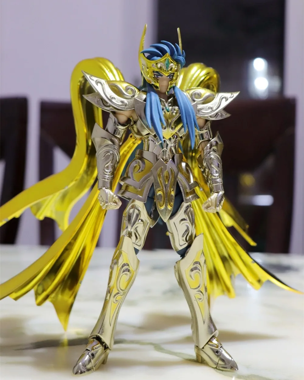 GT Great Toys Saint Seiya Myth Soul of God Gold SOG Aquarius Camus металлическая ткань SG31|Игровые фигурки и