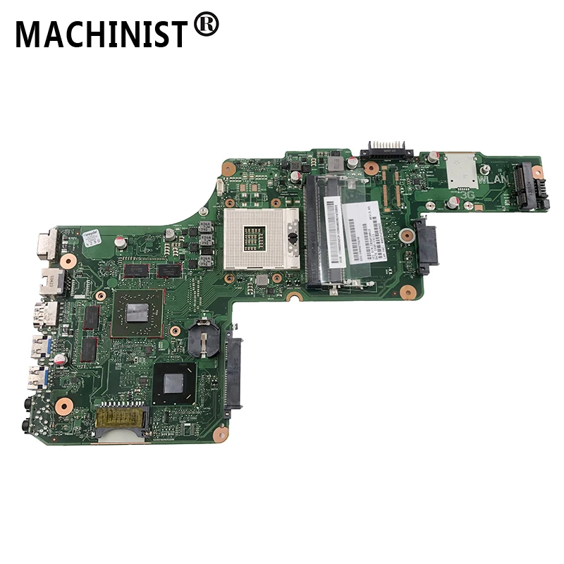 Оригинальная материнская плата для ноутбука Toshiba L855 L850 S855 HD4000 + HD7670M 1G GPU HM76 DDR3