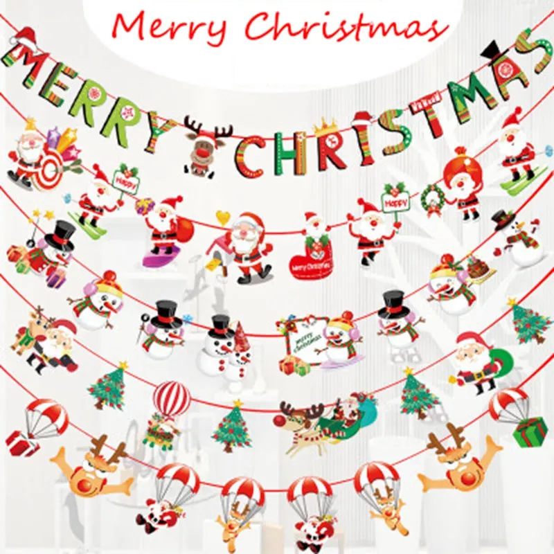 Pull Flags Here The Wedding Party Decoration Swallow Linen Pennant 1pcs christmas decoration 3m | Дом и сад
