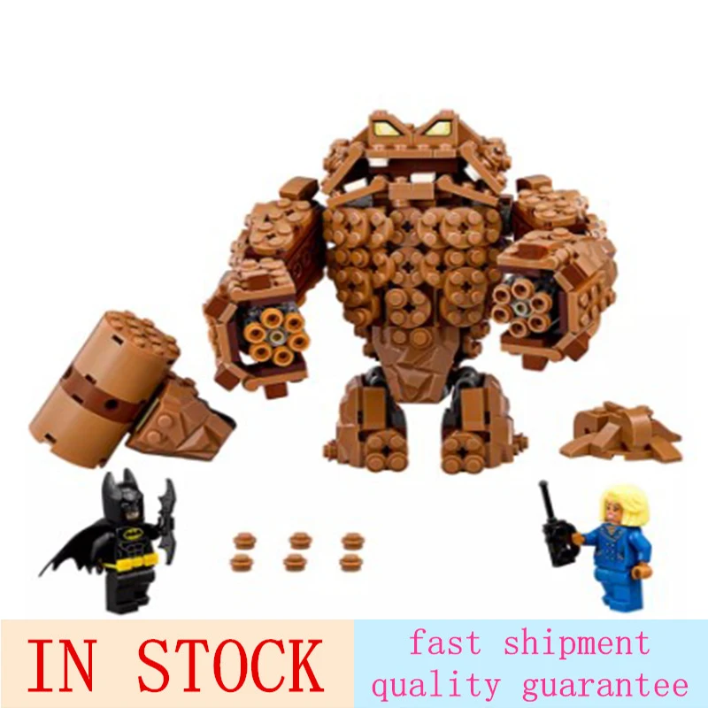 

S870 Super Heroes Clayface Splat Attack Set Building Blocks Bricks Compatible With 70904 Educational Toys Birthday Gifts Kids