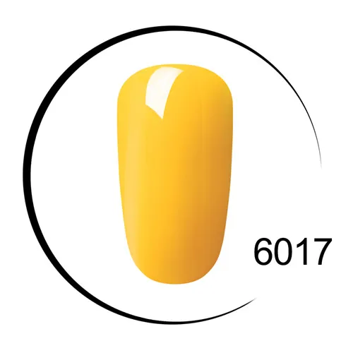 Elite99 одношаговый Цветной Гель-лак чистый цвет белый дизайн ногтей супер качество отмачиваемый Светодиодный УФ-гель без запаха - Цвет: 6017