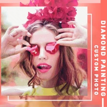 AZQSD 5D DIY алмазная живопись фото на заказ вышивка полная квадратная Алмазная мозаика Вышивка крестом Рукоделие детский подарок домашний декор