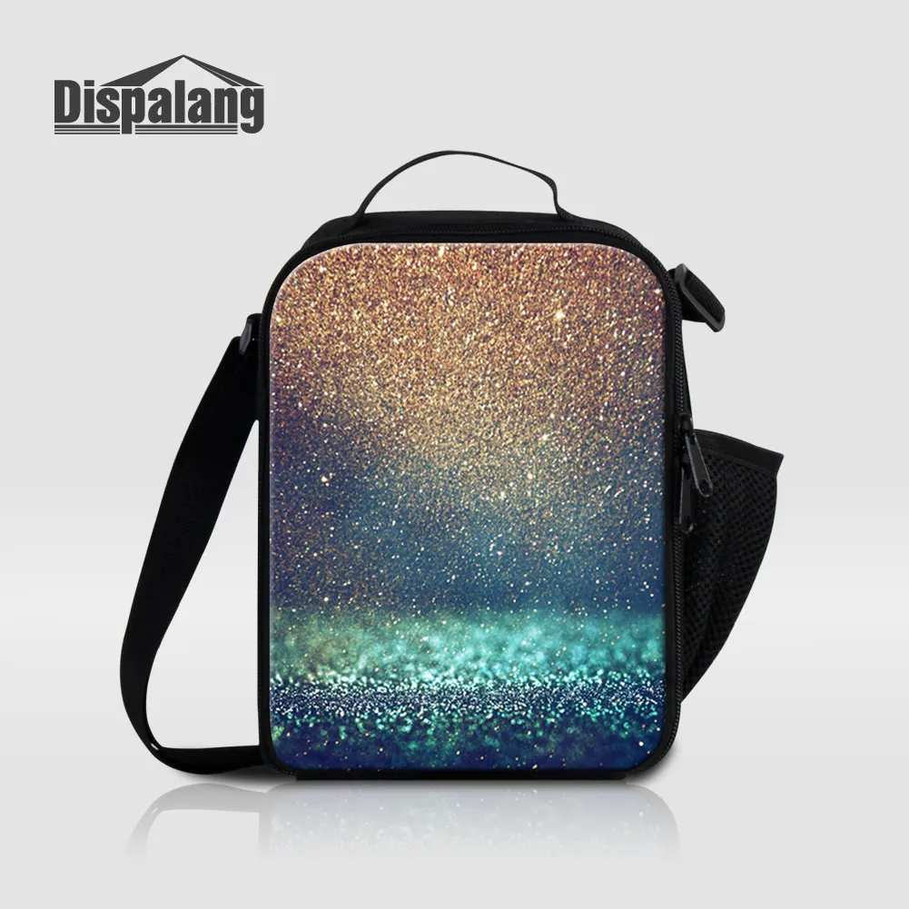 Dispalang холщовые Термосумки для ланча женщин Galaxy Stars сумка холодильник с принтом