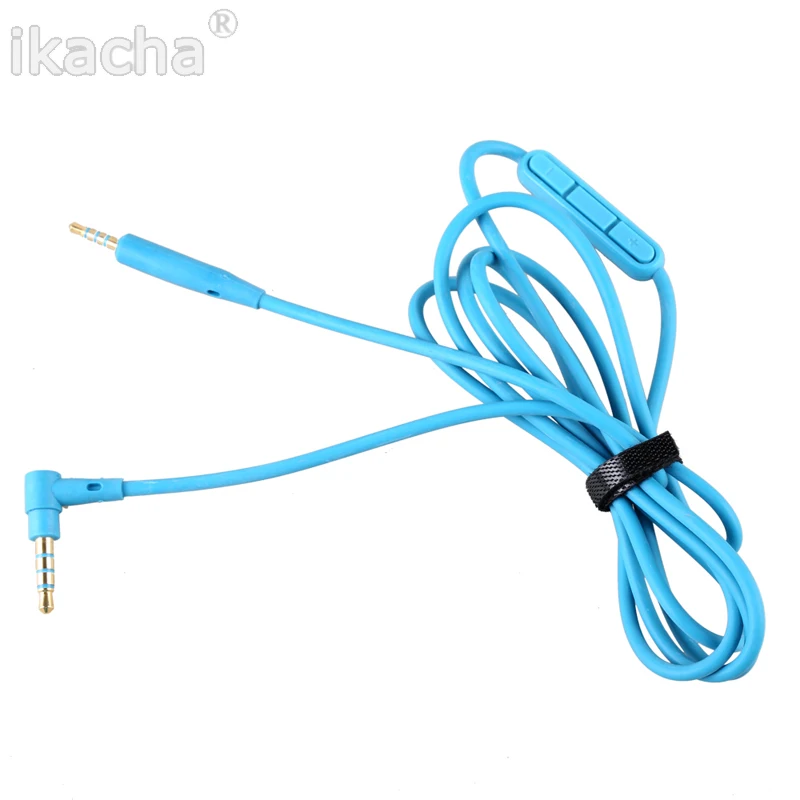 Blue Replacement Audio 2.5 to 3.5mm Cable For Bose Quiet Comfort QC25 (3)