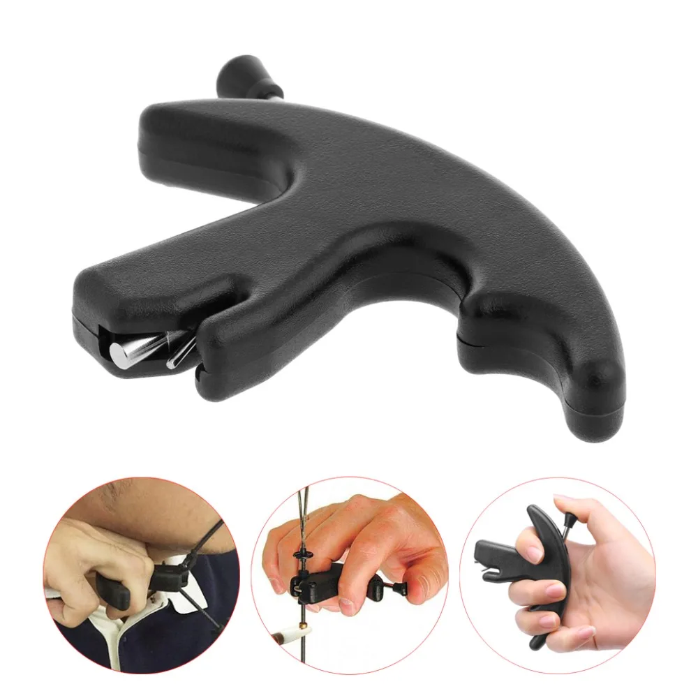 

Archery Release Aid Thumb Style Shooting Hunting Compound Recurve Bows Tools