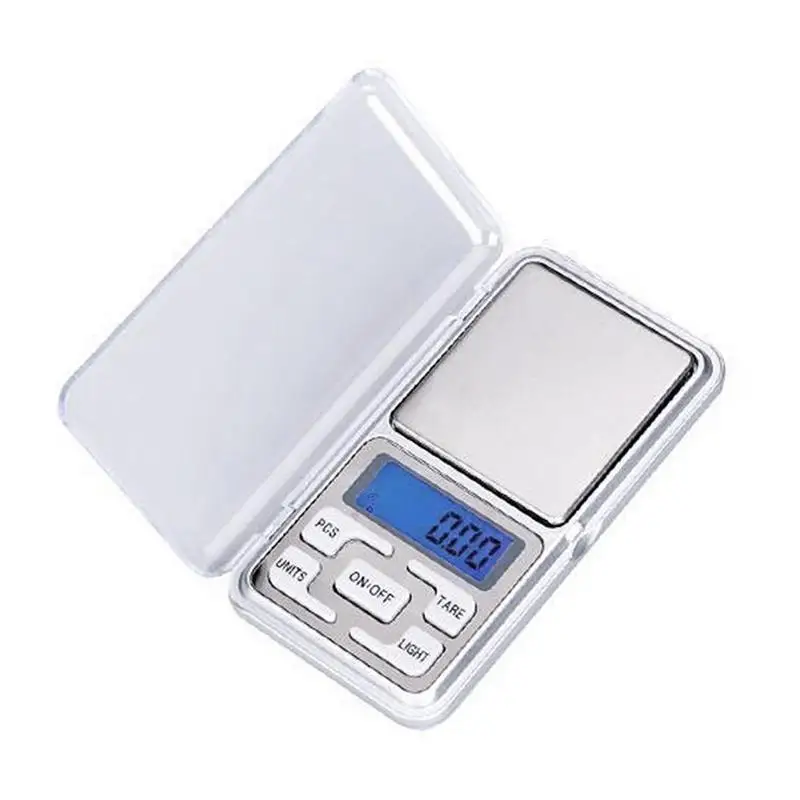

Mini Digital Scale 200/500g 0.01/0.1g High Accuracy Backlight Electric Pocket For Jewelry Gram Weight For Kitchen