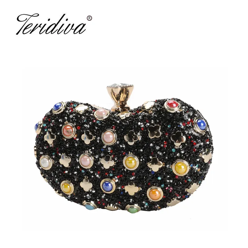 

Women Evening Bags Beaded Wedding Handbags Clutch Purse Evening Bag for Party Day Clutches Diamond Shoulder Bags Brand Luxury