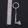 Skyrim 3D Slavic Perun Axe Pendant Key Chain Viking  Thor Hammer Charm Odin's Symbol of Norse Men's keychain For Men Gift ► Photo 2/6