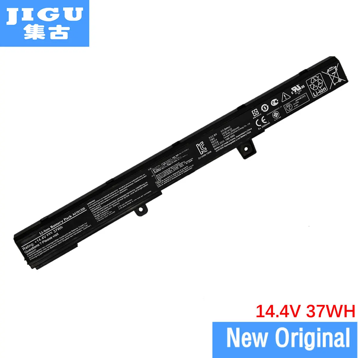 JIGU A31N1319 A41N1308 Оригинальный аккумулятор для ноутбука ASUS X451 X451C X451CA X551 X551C X551CA D550M D550MA